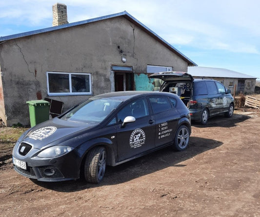 Mūsu komanda veiksmīgi uzstādīja vakuumiekārtu "Milkline" uzņēmuma SOKOLKI 2