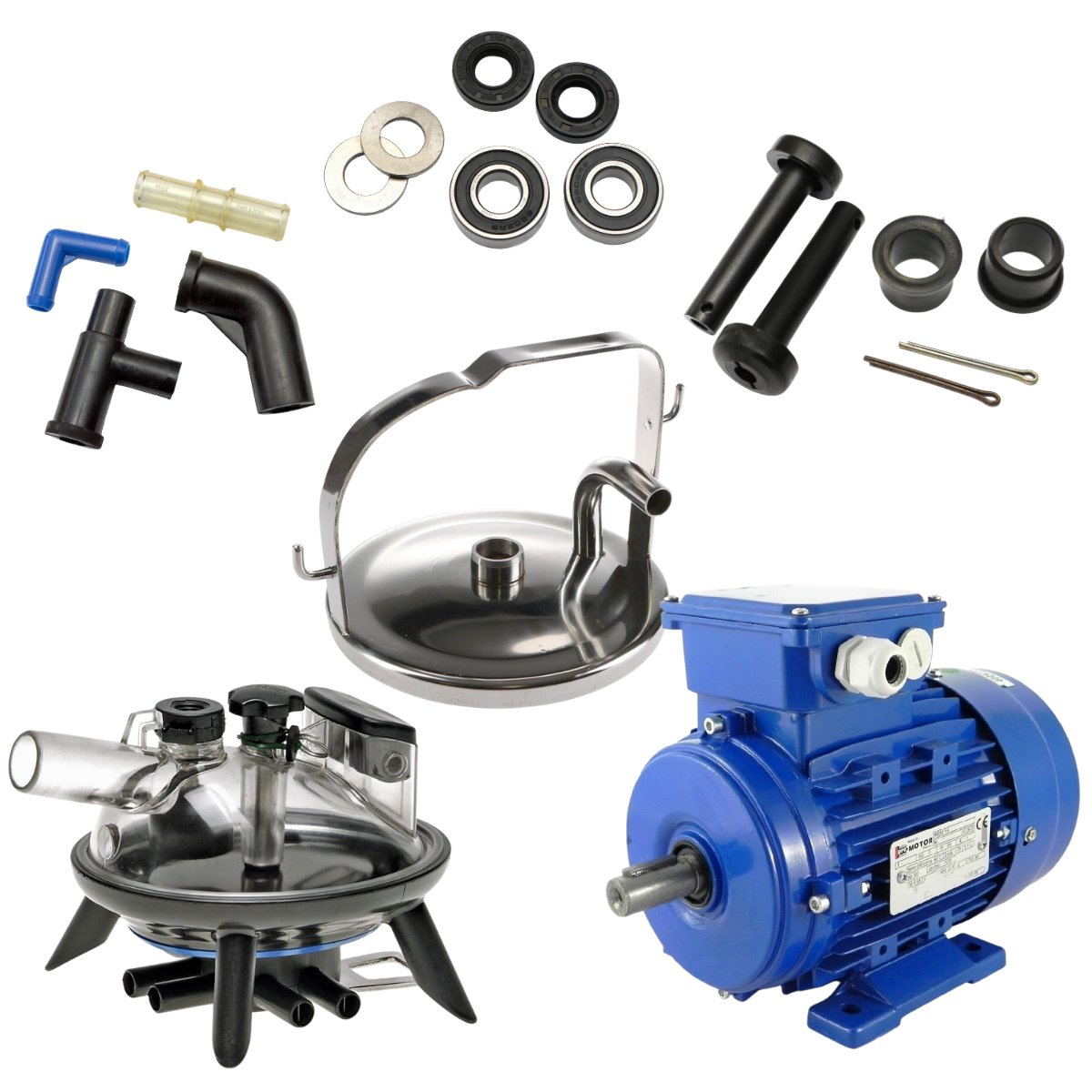 Slaukšanas iekārtu rezerves daļas