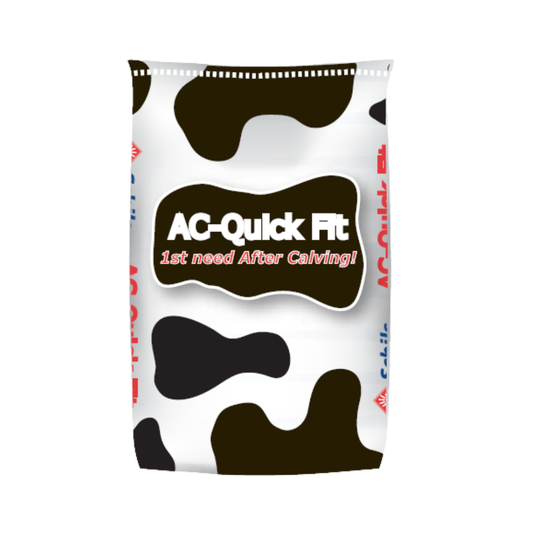 Enerģijas un elektrolītu barības piedeva govīm pēc dzemdībām, AC-Quick Fit, 10 kg