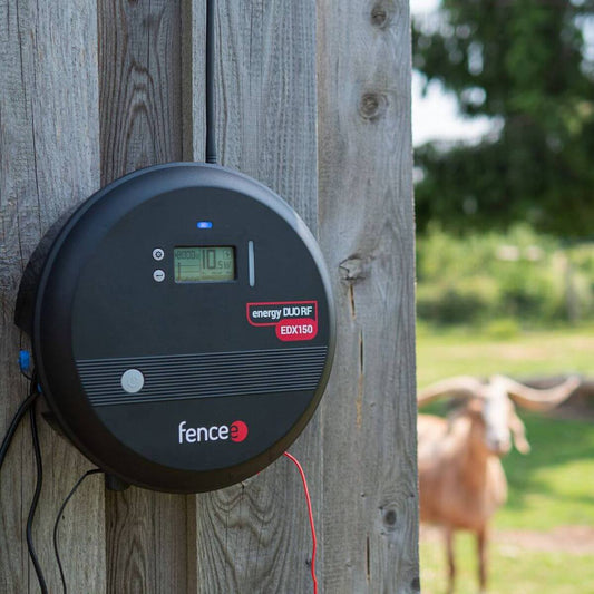 Elektriskais gans ar pulti Fencee DUO RF EDX120, 12J, 12V/230V
