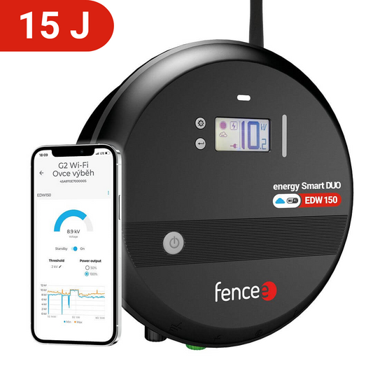 Elektriskais gans Smart Wi-fi Fencee DUO EDW150, 15J, 12V/230V