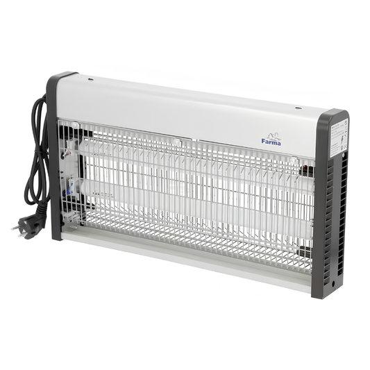 Elektriskais insektu iznīcinātājs Farma 2 × 15 W