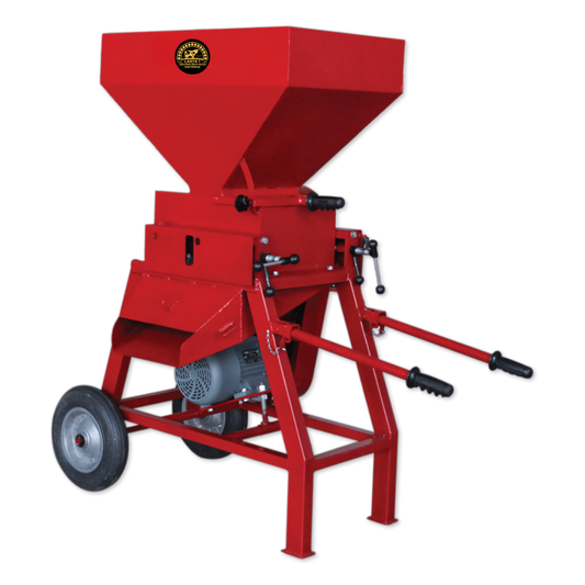 Graudu dzirnavas ar riteņiem, 3000 W, 220 V, 700 kg/stunda