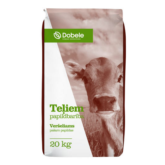 Papildbarība teļiem 1-6 mēn., Dobeles dzirnavnieks, 20 kg