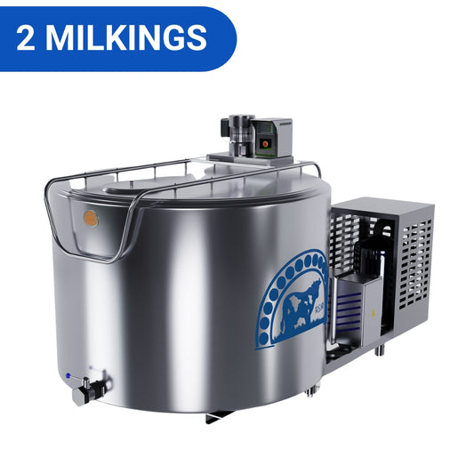 Охладитель молока Ларта (400-2500 л) на 2 дойки