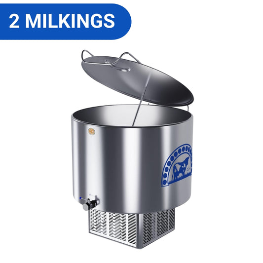 Piena dzesētājs Larta (50-300 L) 2 slaukšanas reizes 220V/380V