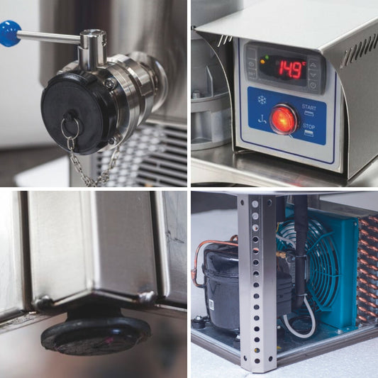 Piena dzesētājs Larta (400-2500 L) 2 slaukšanas reizes 220V/380V (Piegādes laiks 30-40 dienas)