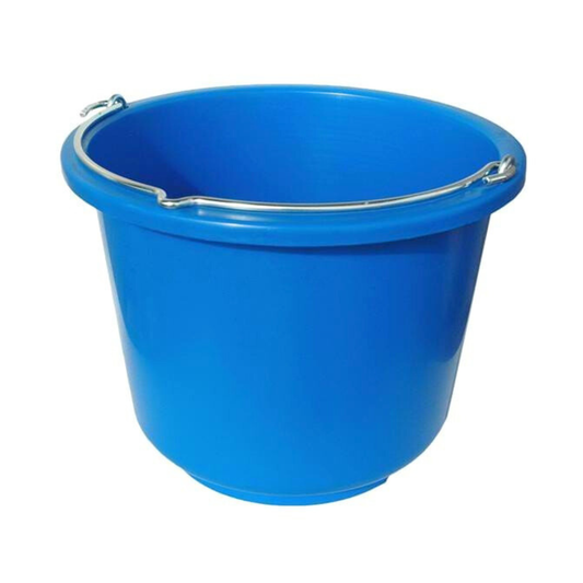 Plastmasas spainis ar metāla rokturi 13 L, zils