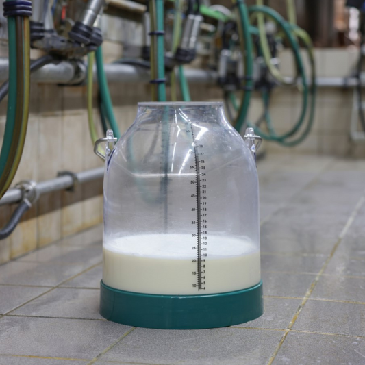 Slaukšanas plastmasas kanna 30 L, sarkans