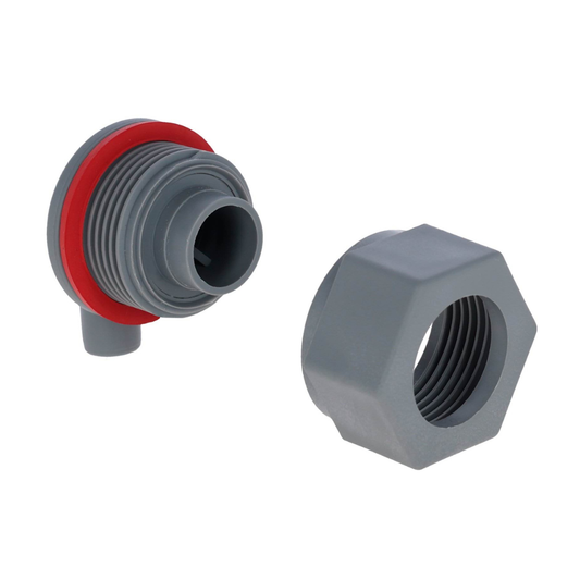 Valve with gasket for watering bucket