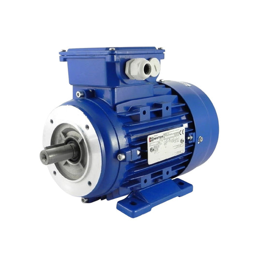 Electric motor with flange MS 80 1-2 B14 (380 V, 0.75 kW, 2770 rpm)