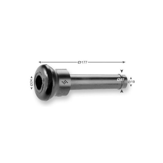Pupu gumija 177 mm, D25 0000/0153
