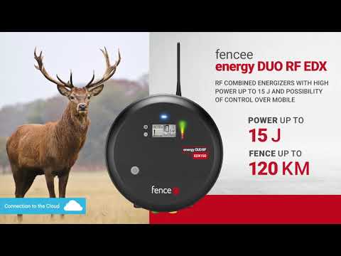 Elektriskais gans Fencee energy DUO RF EDX150, 15 J, 12V – 230V