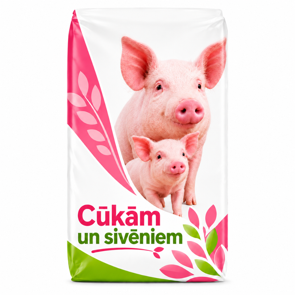 Cūku un sivēnu barība