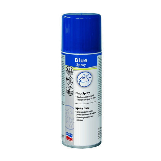 Ādas un nagu kopšanas aerosols dzīvniekiem Blue Spray, 200 ml