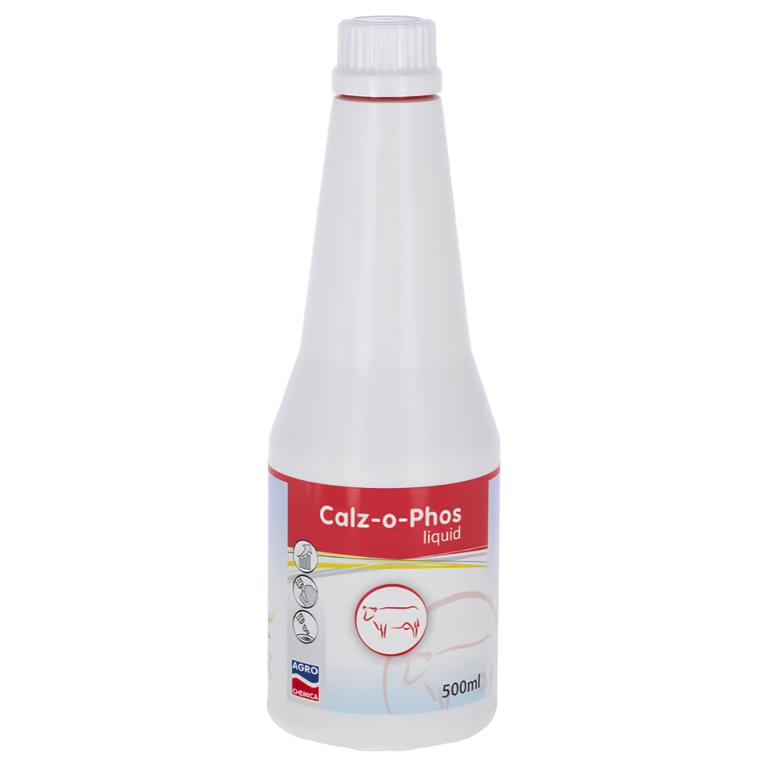 Kalcija un fosfora piedeva govīm Calz-o-Phos 500 ml