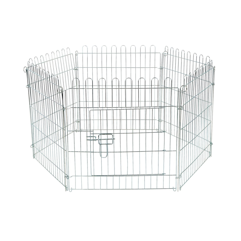 Āra būris trušiem un citiem mazajiem dzīvniekiem, 113 cm (6 elementu komplekts, 56.5 × 56.5 cm katrs) (Copy)