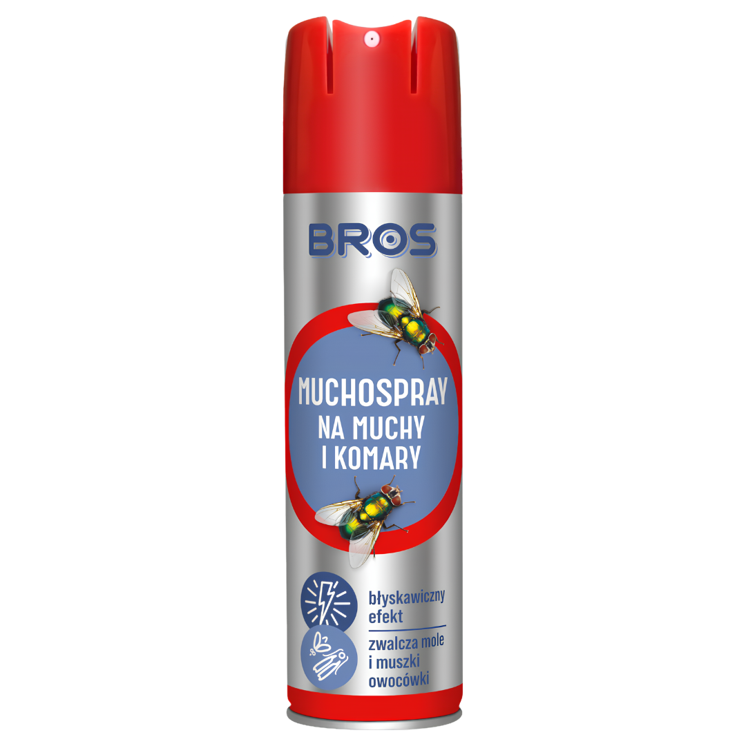 Aerosols pret lidojošiem kukaiņiem Bros Muchospray 400 ml