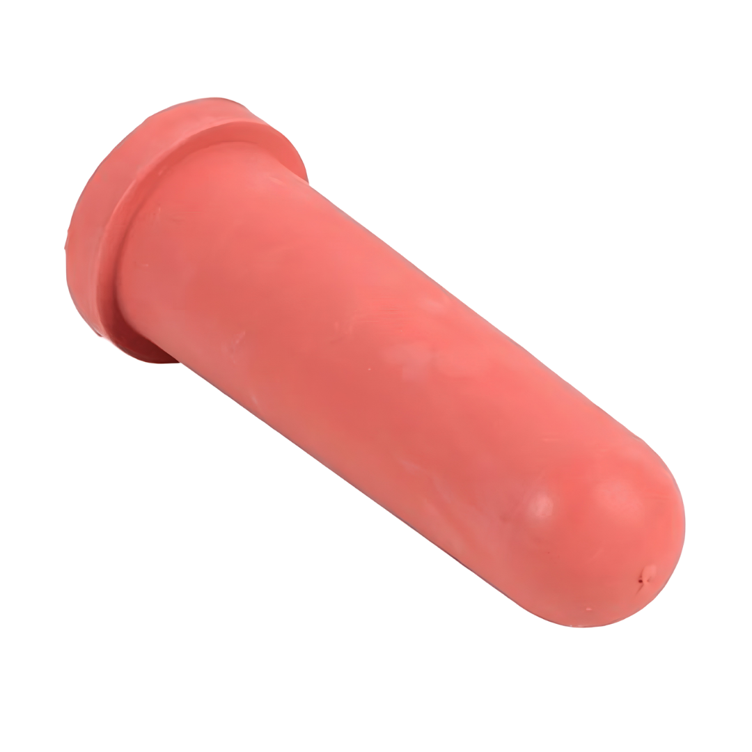Gumijas knupis 100 mm sarkans