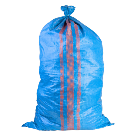 Polipropilēna maiss 50 × 85 cm 25 kg zils