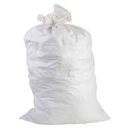 Polipropilēna maiss 65 × 105 cm 50 kg balts