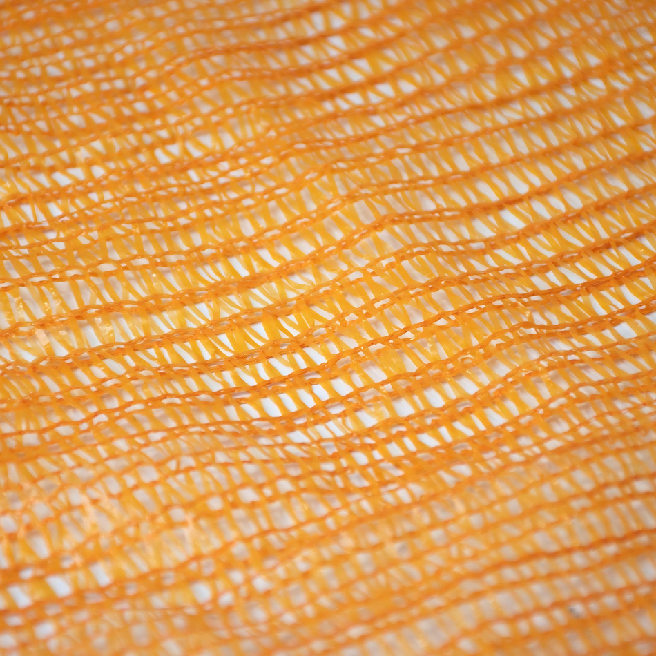 Tīklveida maiss 42 × 60 cm 15 kg oranžs
