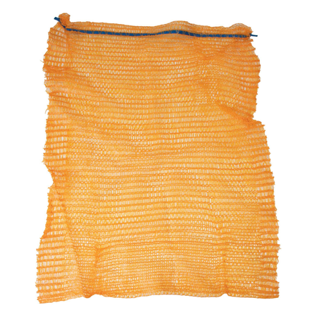 Tīklveida maiss 42 × 60 cm 15 kg oranžs