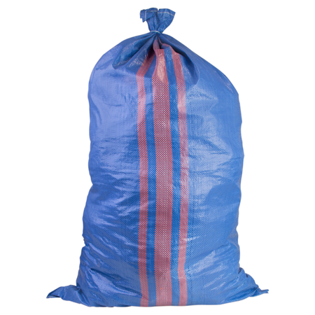 Polipropilēna maiss 65 × 105 cm zils 50 kg