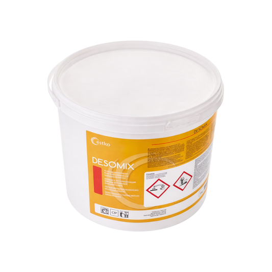 Pulverveida mazgāšanas un dezinfekcijas līdzeklis DESOMIX, 1.8 kg