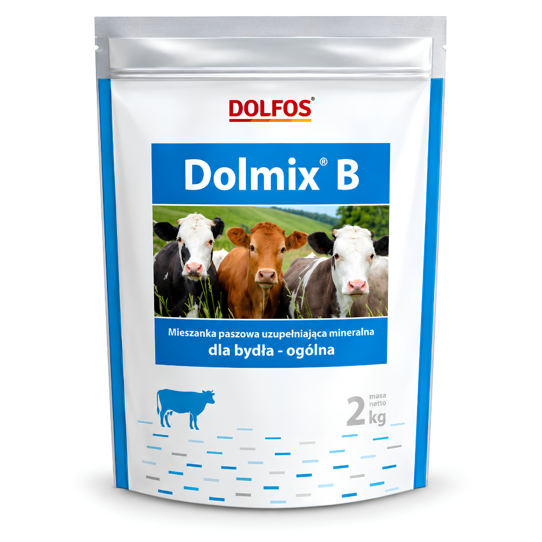 Minerālbarība liellopiem Dolfos Dolmix B 2 kg