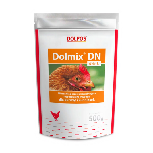 Papildbarība dējējvistām ar vitamīniem un minerālvielām, Dolmix DN, 2.5 kg