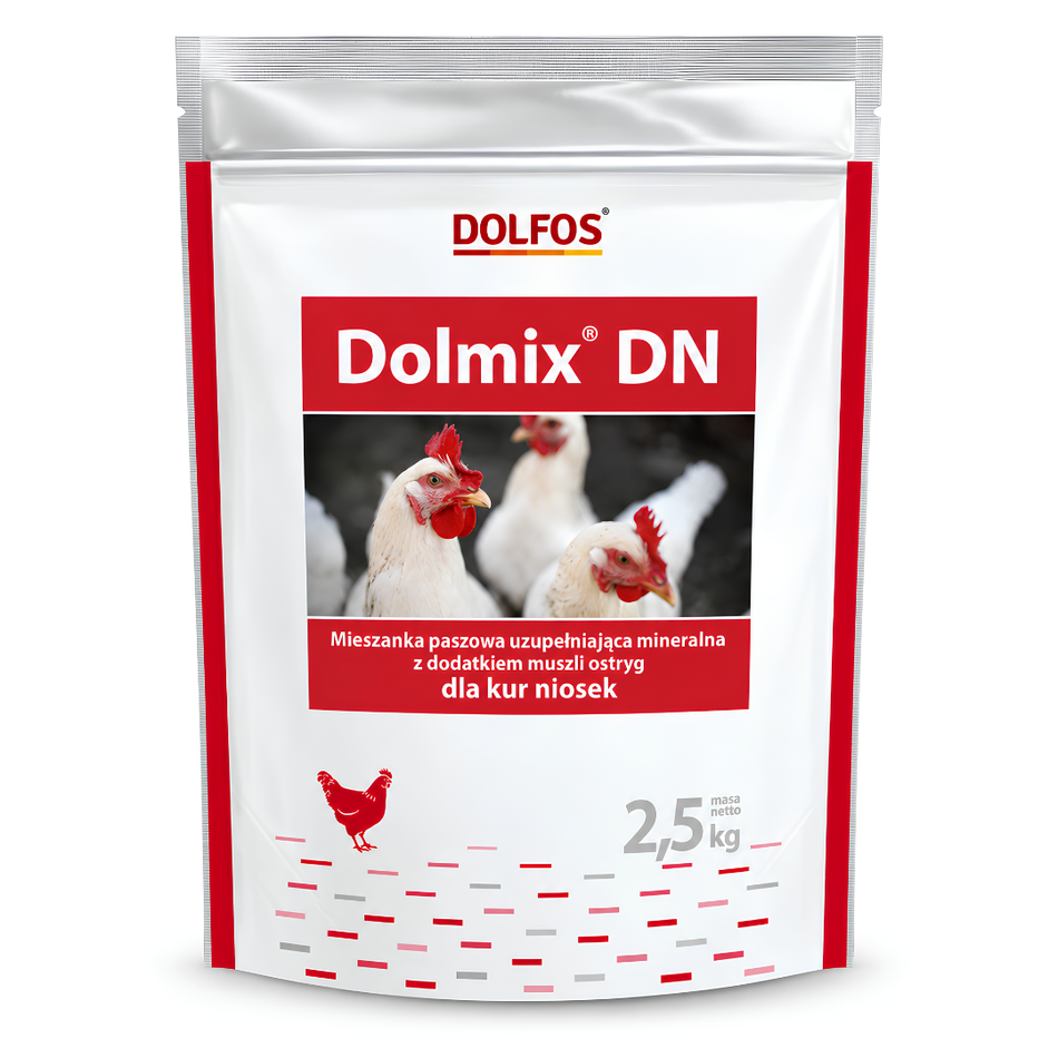 Vitamīnu un minerālvielu papildbarība dējējvistām Dolfos Dolmix DN 2.5 kg