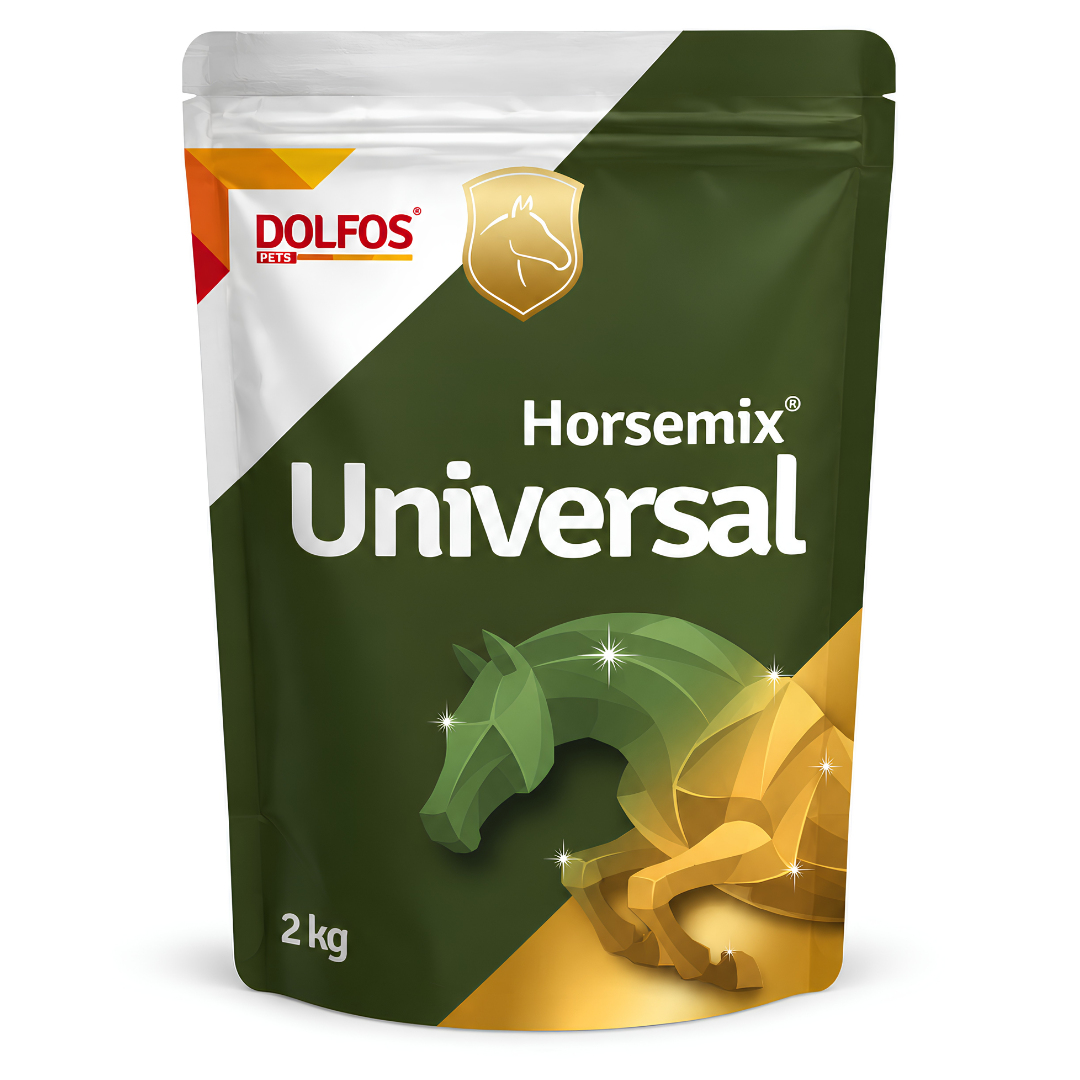 Papildbarība zirgiem Dolfos Horsemix Universal 2 kg