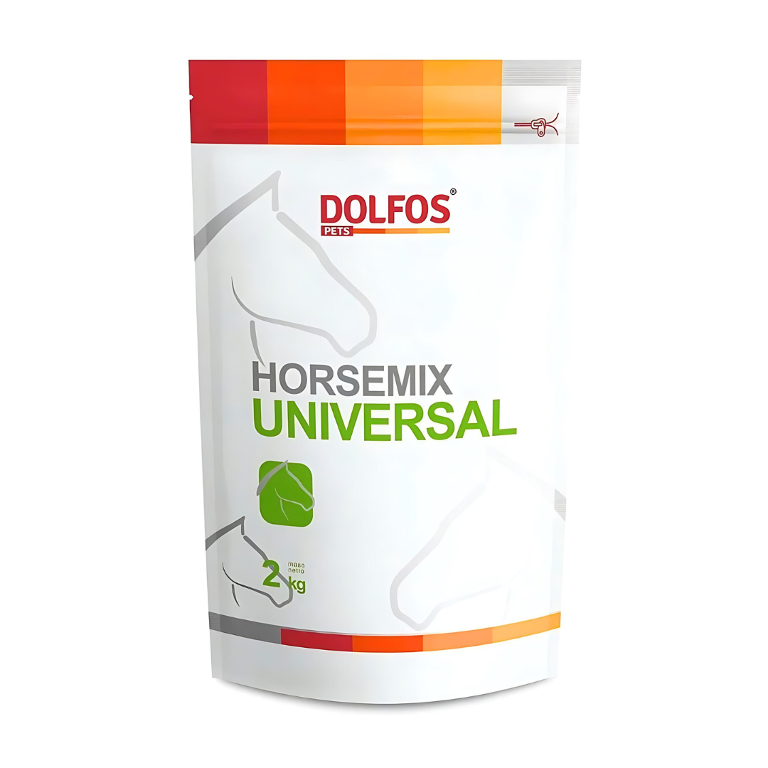 Papildbarība zirgiem, Dolmix Horsemix Universal, 2 kg