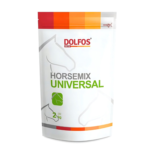 Papildbarība zirgiem, Dolmix Horsemix Universal, 2 kg