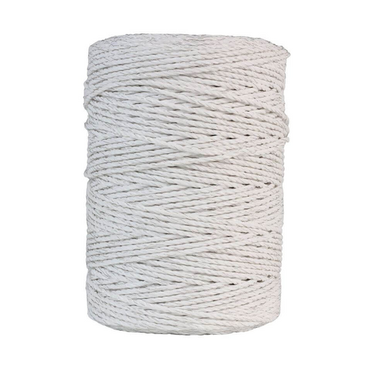 Elektriskā gana aukla 250 m, 2.5 mm, balta, 11 Ω/m