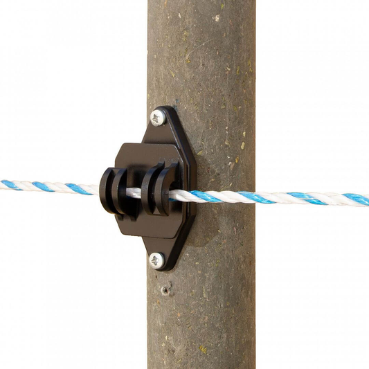 Elektriskā gana izolators auklām un virvēm līdz 8 mm, 10 gab