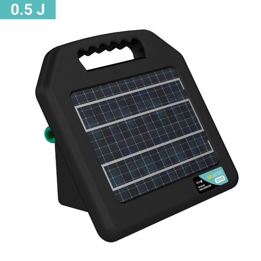 Elektriskais gans ar saules bateriju Fencee DUO SD05, 0.5 J