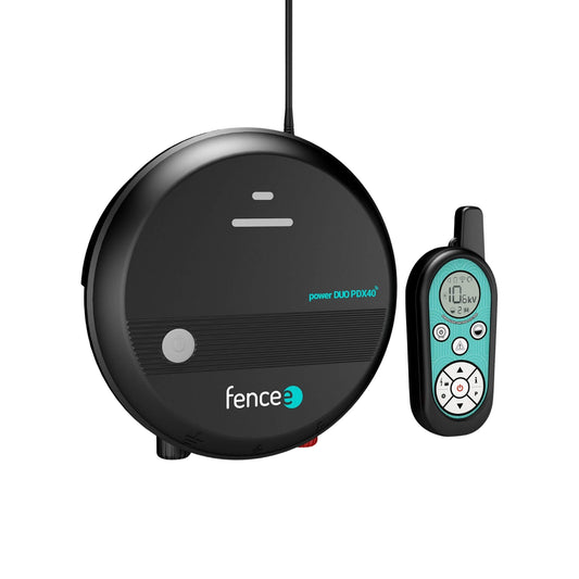 Electric shepherd with remote control Fencee power DUO RF PDX40 12V/230V