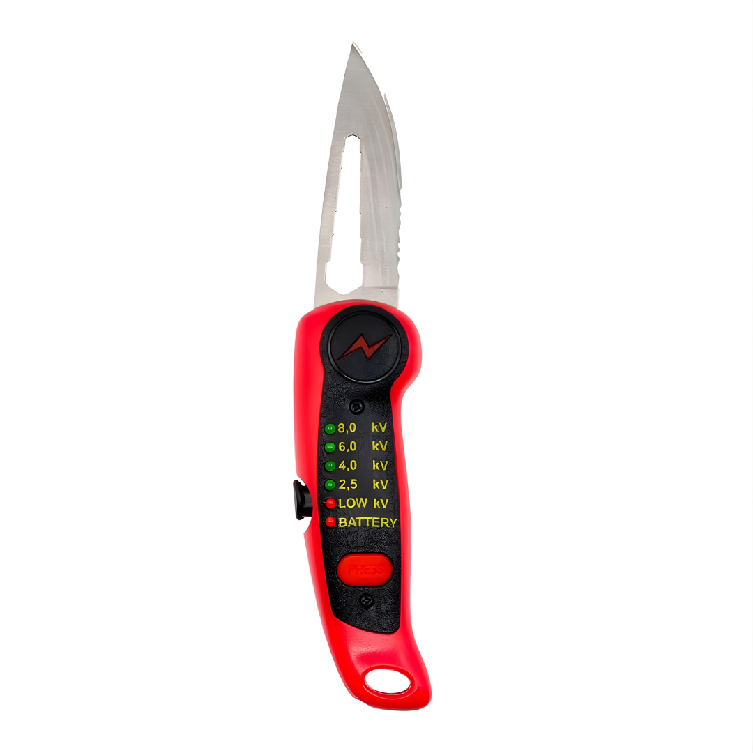 Elektriskā gana testeris Fencee Boundary Blade 8 kV ar kabatas nazi