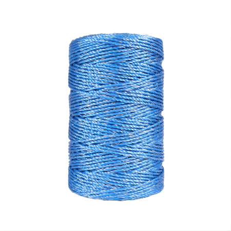 Elektriskā gana aukla 2.5 mm 200 m zila