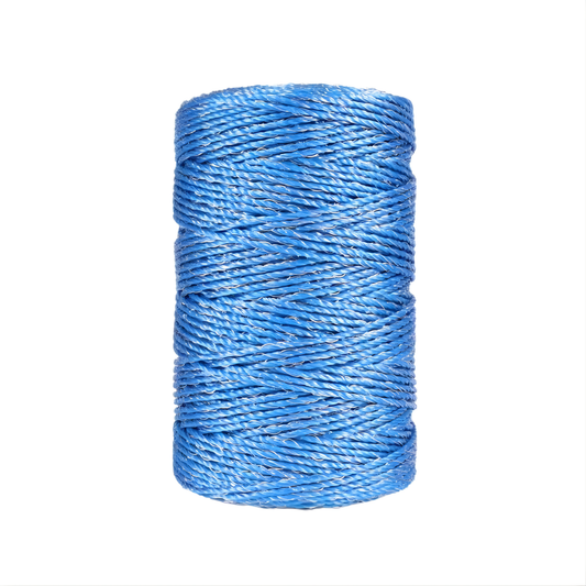 Elektriskā gana aukla 2.5 mm 200 m zila