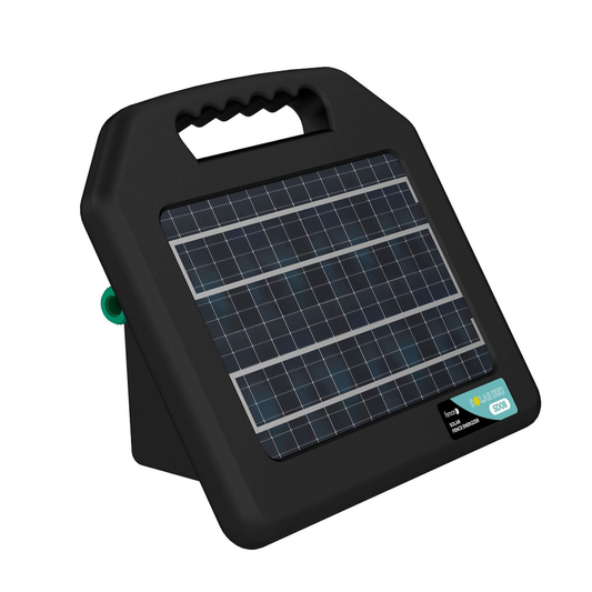 Elektriskais gans Fencee Solar DUO RF SD08 