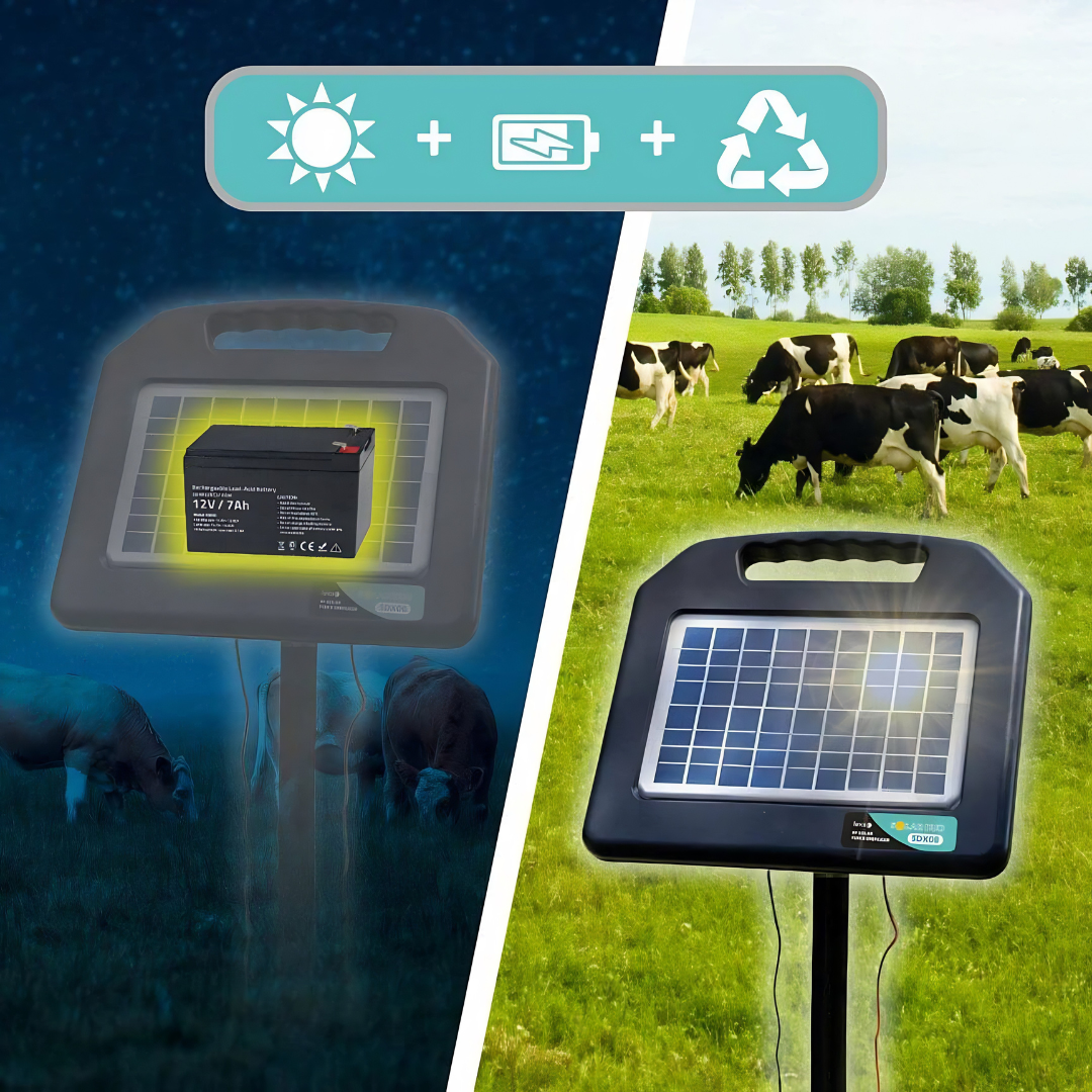Elektriskais gans Fencee Solar DUO RF SDX