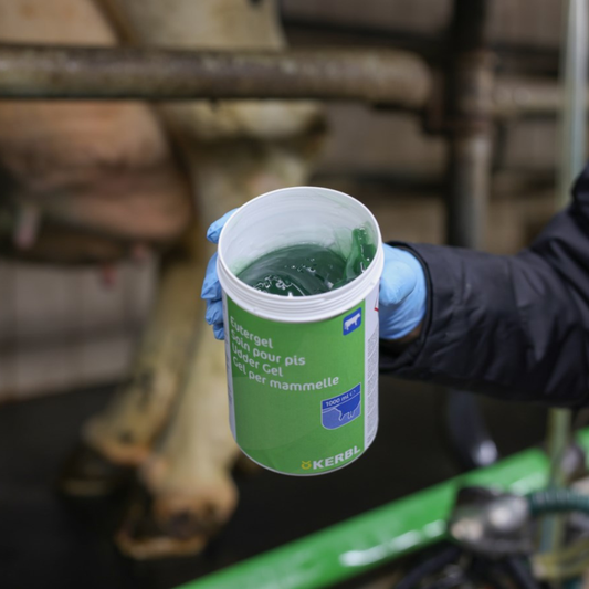 Gēls tesmenim Udder Gel 1000 ml, zaļš