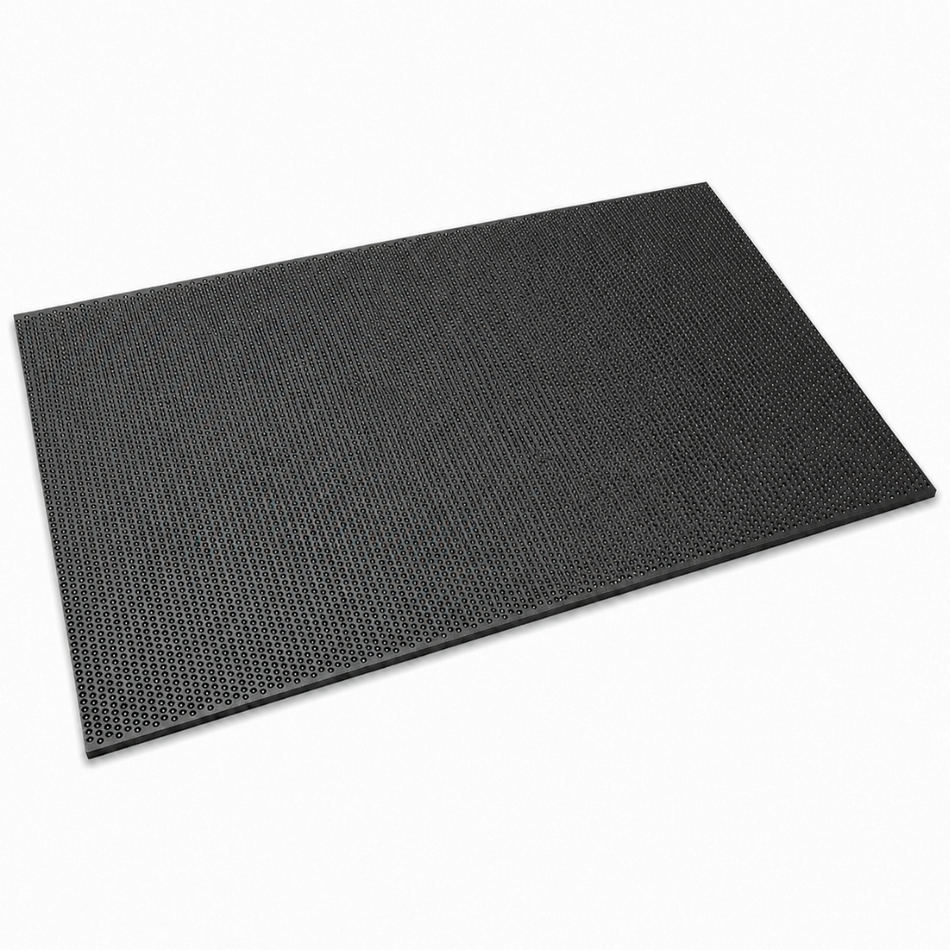 Gumijas paklājs 183 × 122 cm × 17 mm melns