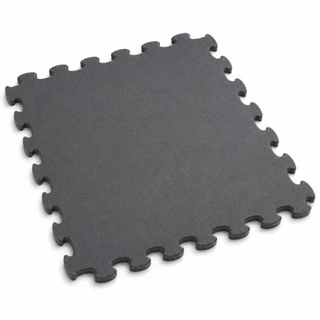 Gumijas plāksne Puzle SBR 105 × 105 cm × 22 mm melna