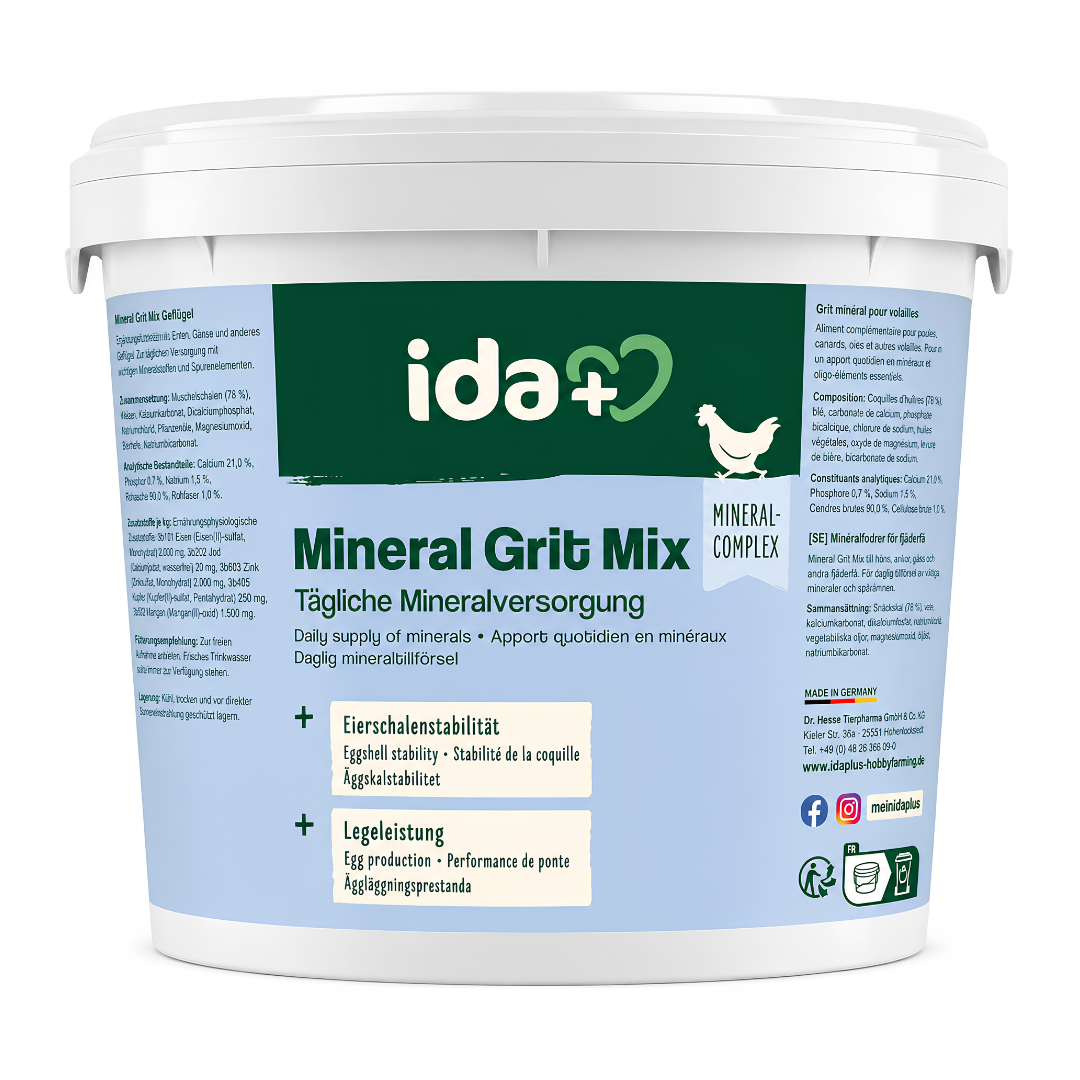 Minerālvielu maisījums mājputniem IdaPlus Mineral Grit Mix 5 kg