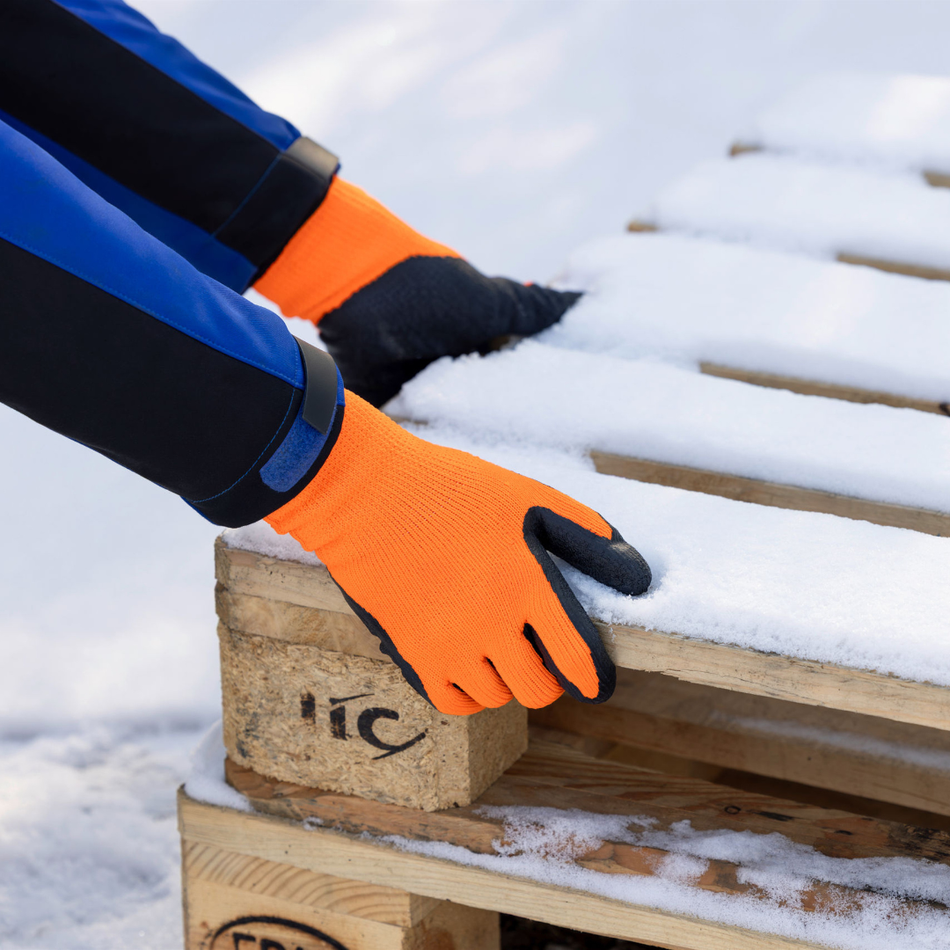 Ziemas darba cimdi Kerbl SnowGrip