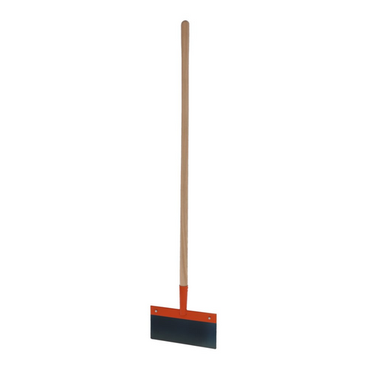 Kūtsmēslu skrāpis ar rokturi, tērauds, 30 cm
